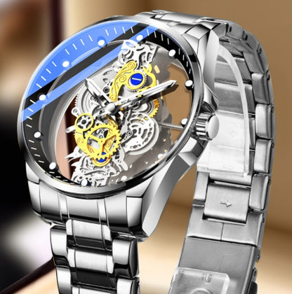 Men Top Brand Skeleton Automatic Watch