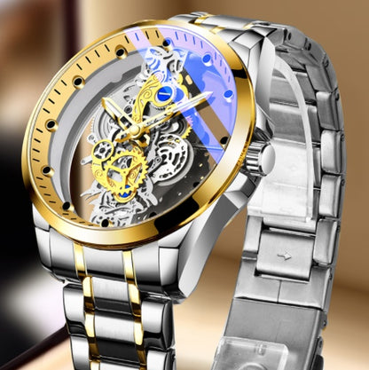 Men Top Brand Skeleton Automatic Watch