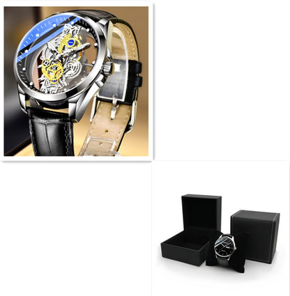 Men Top Brand Skeleton Automatic Watch