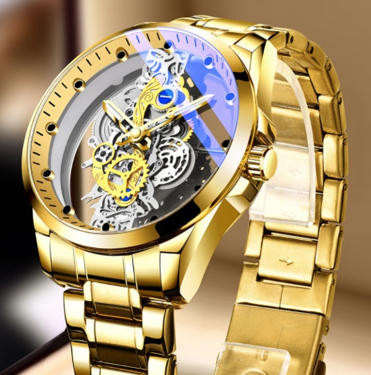 Men Top Brand Skeleton Automatic Watch