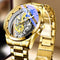 Men Top Brand Skeleton Automatic Watch