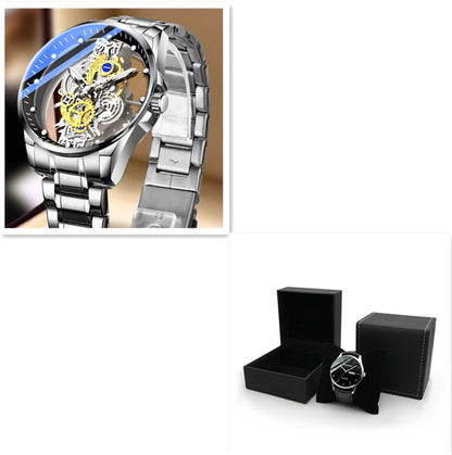 Men Top Brand Skeleton Automatic Watch